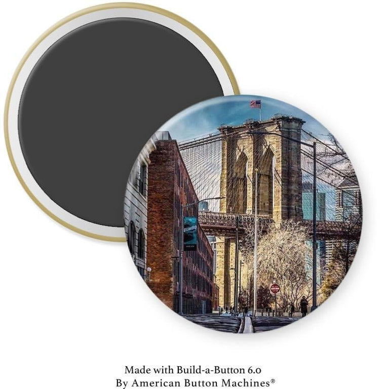 NYC: Trains, Buses, Bridges - Magnets and Memories