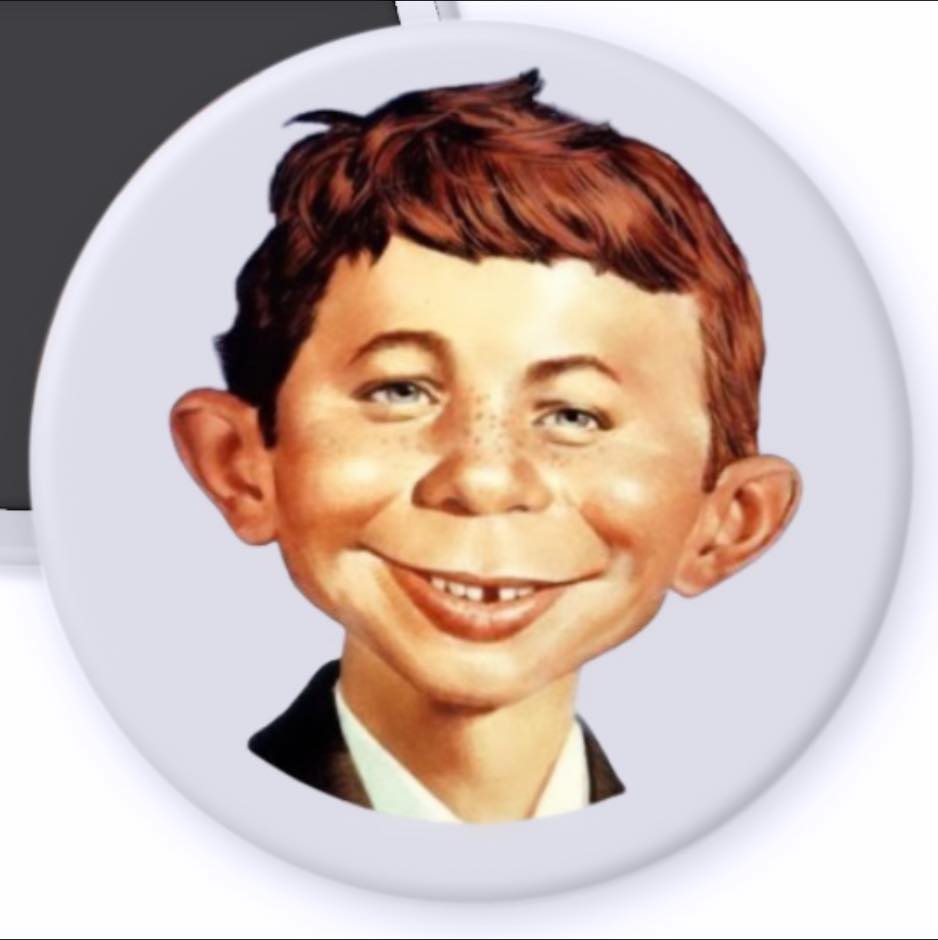 Mad Magazine Alfred E Newman Magnet - Magnets and Memories