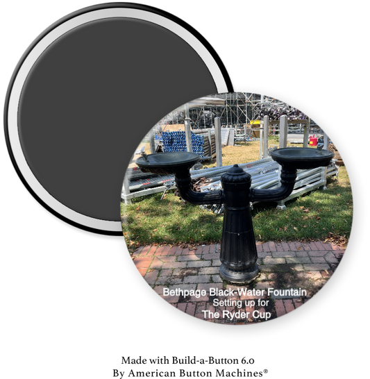 Historic Water Fountain at Bethpage Black - Magnets and Memories