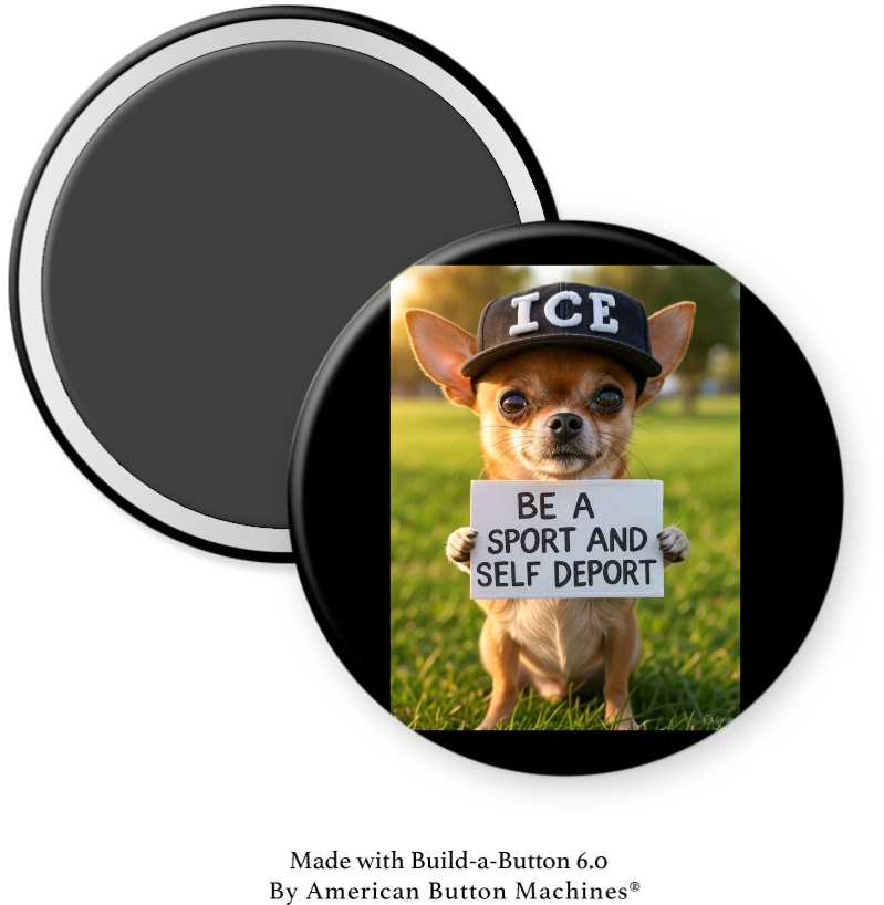 Be a Sport and Self Deport - Magnets and Memories