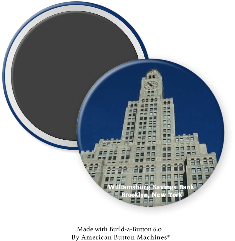 Williamsburg Savings Bank in Brooklyn - Magnets and Memories