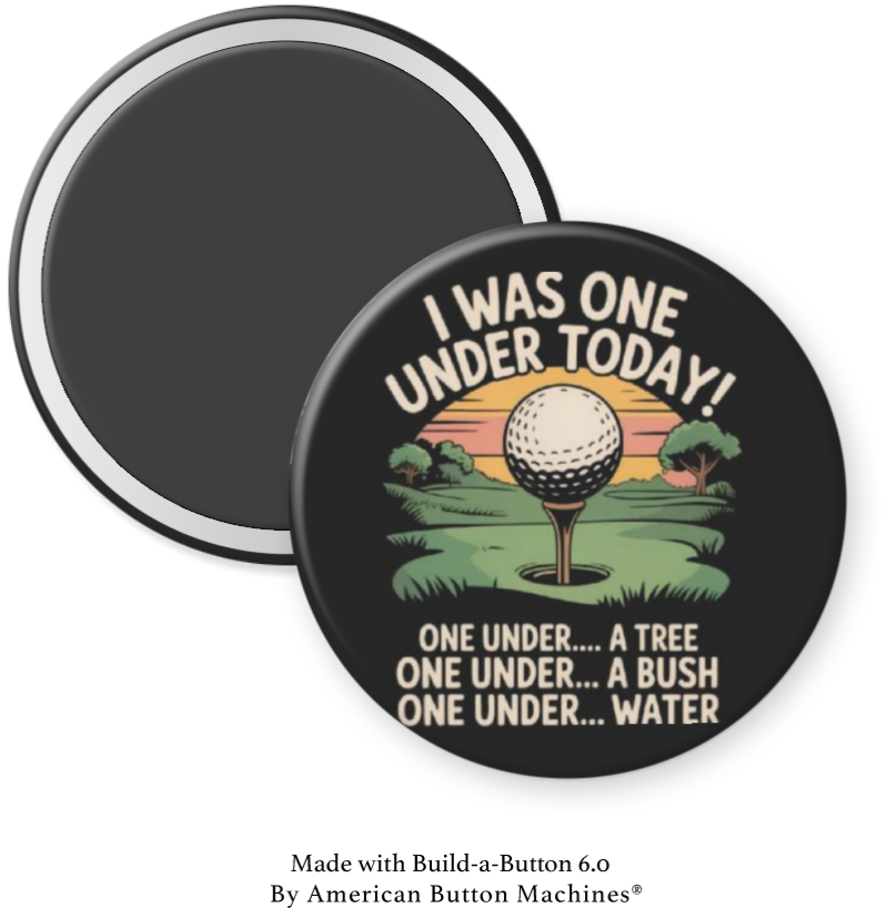 GOLF I Was One Under Today