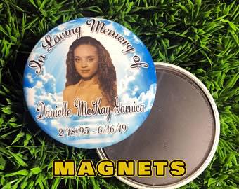 In Loving Memory with Heaven Magnet - Magnets and Memories