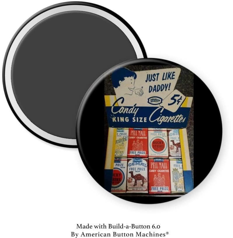 Candy King Size Cigarettes Magnet - Magnets and Memories