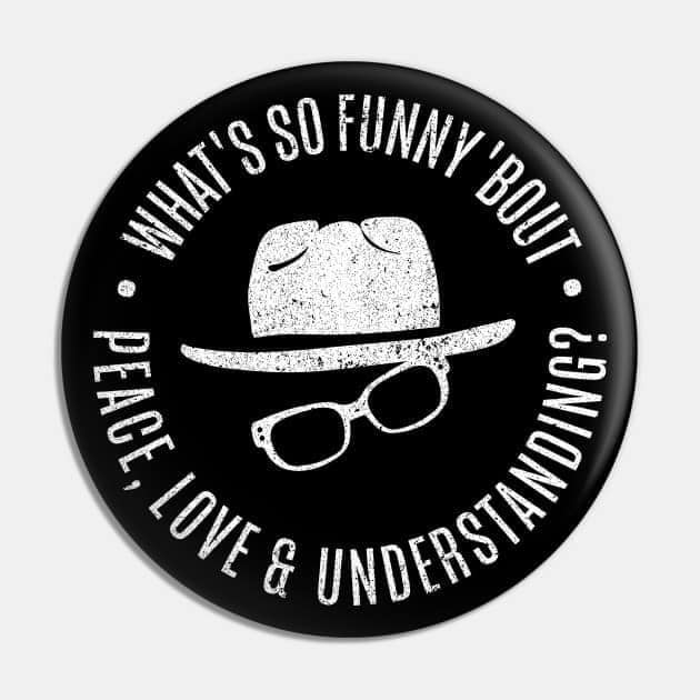 What's So Funny 'Bout Peace, Love, & Understanding Elvis Costello Magnet - Magnets and Memories