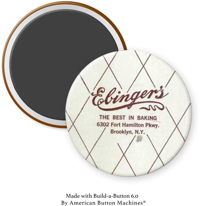 Ebingers Bakery String Top Box Magnet - Magnets and Memories