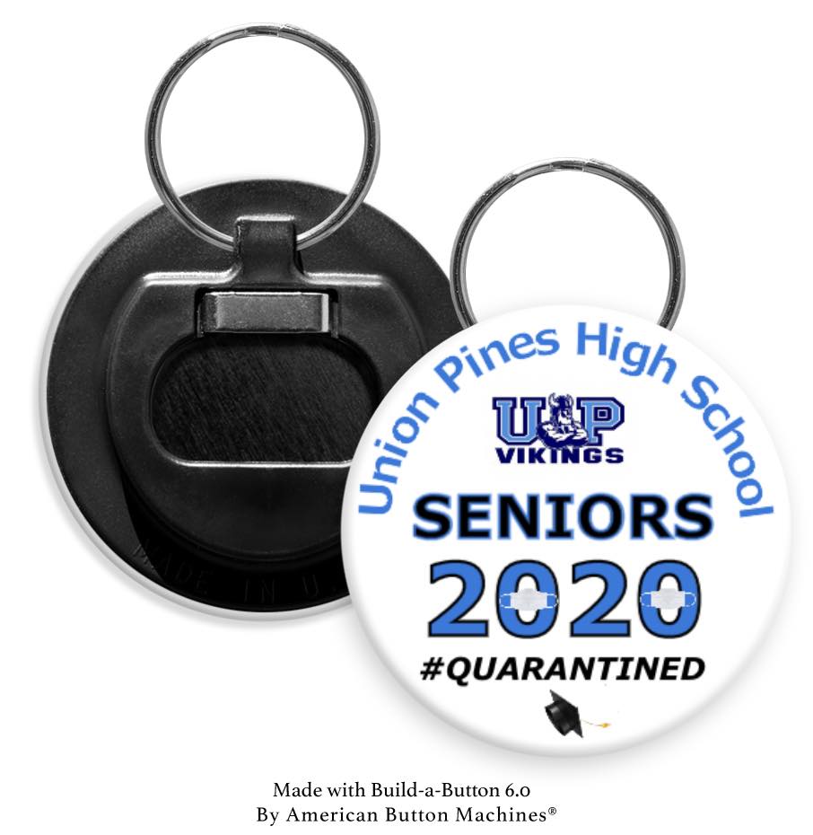 Union Pines High School Seniors 202X Bottle Opener - Magnets and Memories