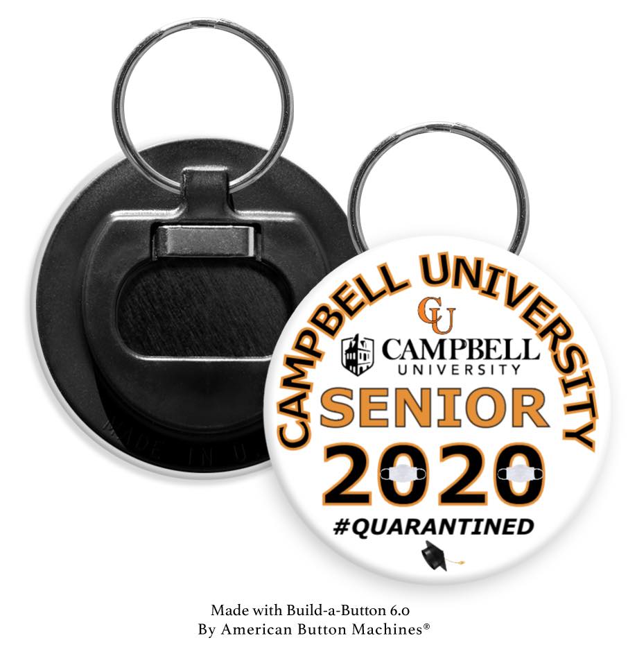 Cambell University Senior 202X Bottle Opener - Magnets and Memories