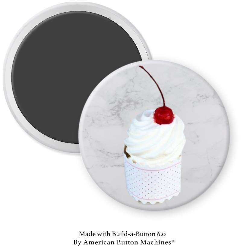 Charlotte Russe Pastry Magnet - Magnets and Memories