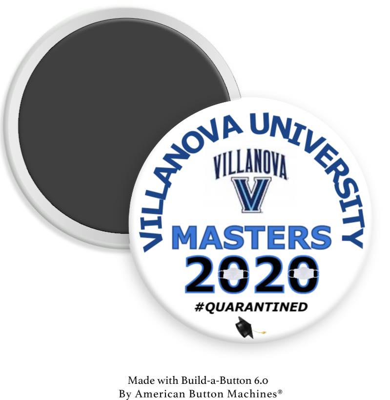 Villanova University Masters 202X Magnet - Magnets and Memories