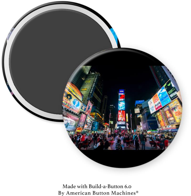 Time Square at Night Magnet - Magnets and Memories
