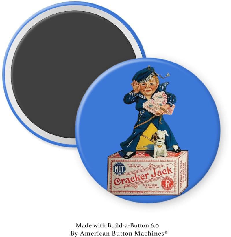 Cracker Jack Box Magnet - Magnets and Memories