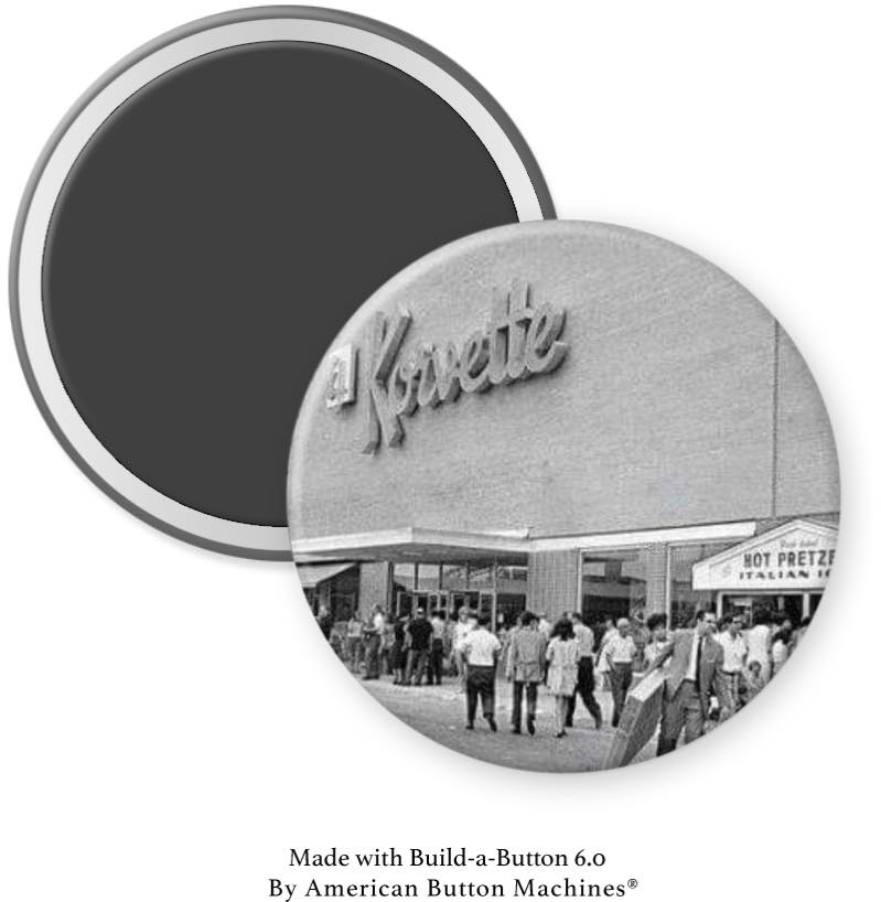 Korvette Department Store Magnet - Magnets and Memories