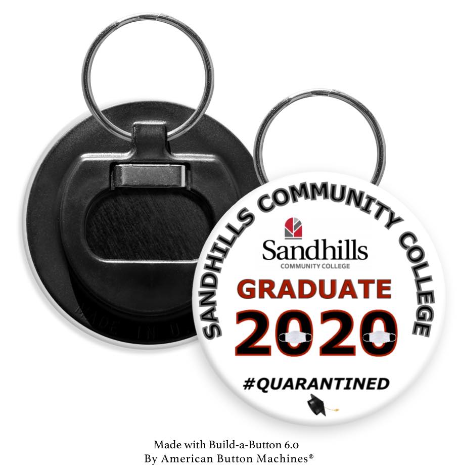 Sandhills Community College Graduate 202X Bottle Opener - Magnets and Memories