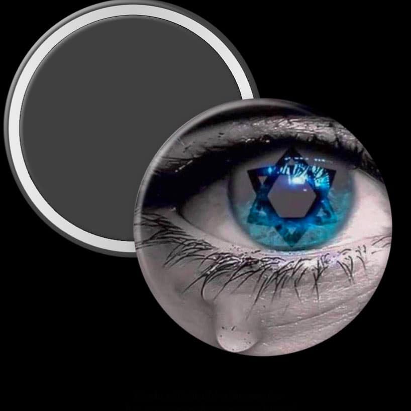 Israel Eye Crying Magnet - Magnets and Memories