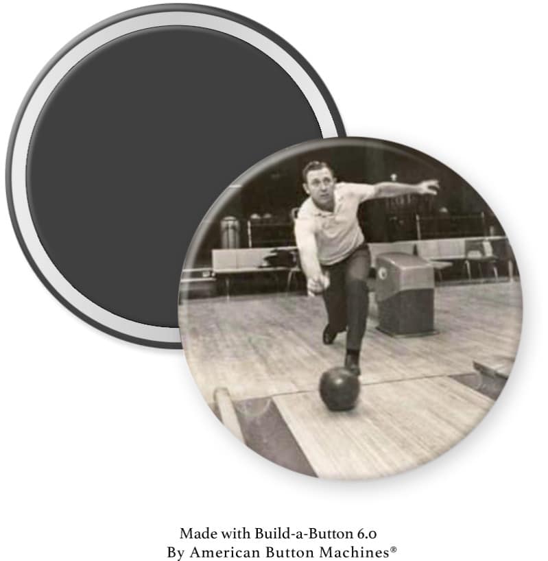 Gil Hodges Bowling Magnet - Magnets and Memories