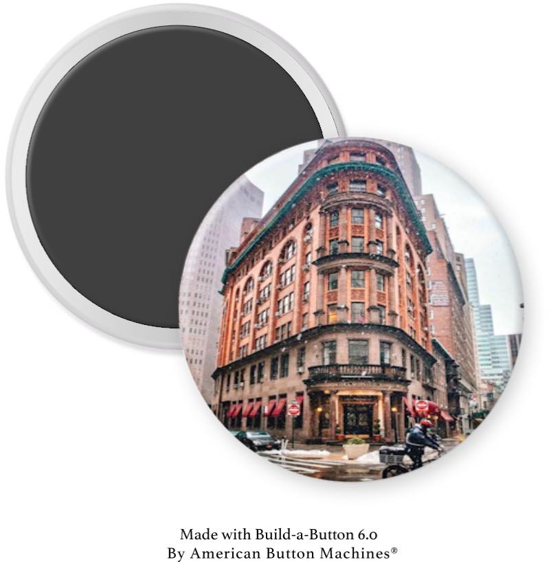Delmonico's NY Restaurant Magnet - Magnets and Memories