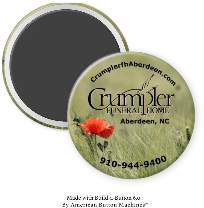Crumpler Funeral Home Magnet - Magnets and Memories