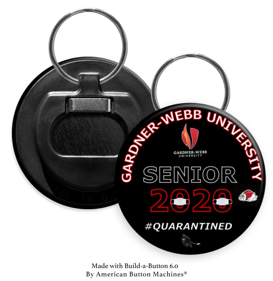 Gardner-Webb University Senior 202X Bottle Opener - Magnets and Memories