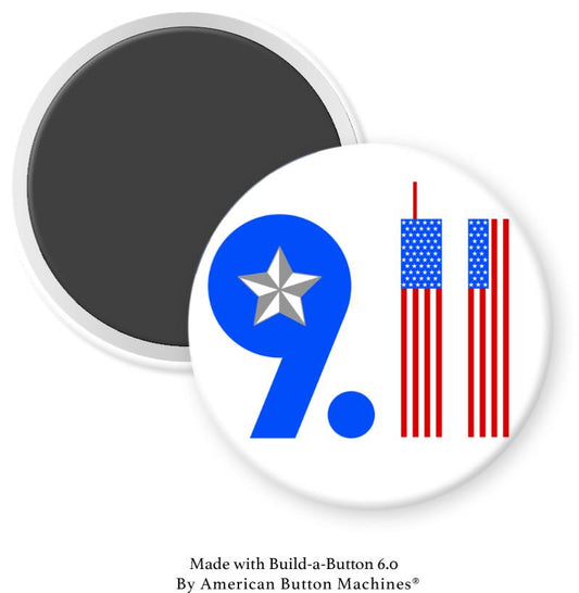 9.11 World Trade Center Magnet - Magnets and Memories