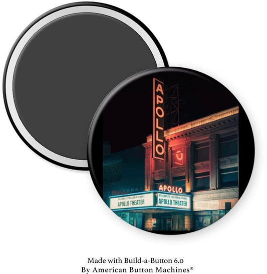 Apollo Theater Building Sign Magnet - Magnets and Memories