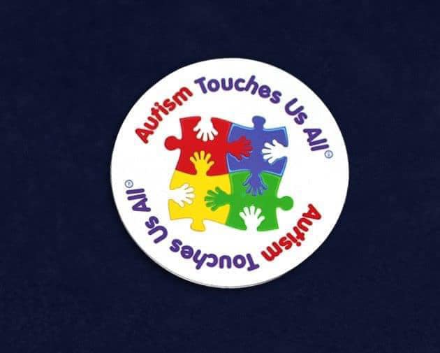 Autism Touches Us All Magnet - Magnets and Memories