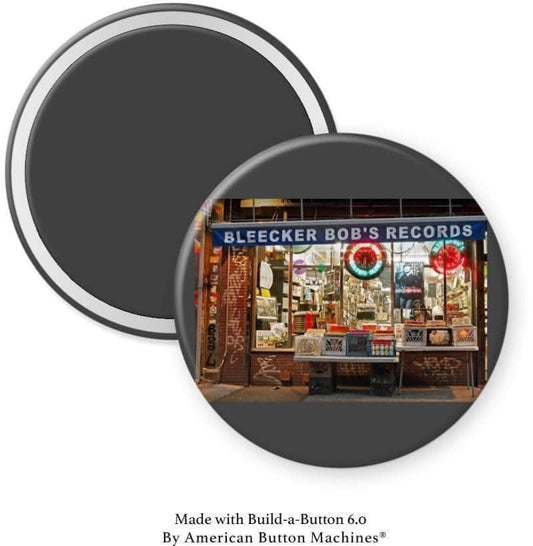 Bleecker Bob's Records NYC Magnet - Magnets and Memories