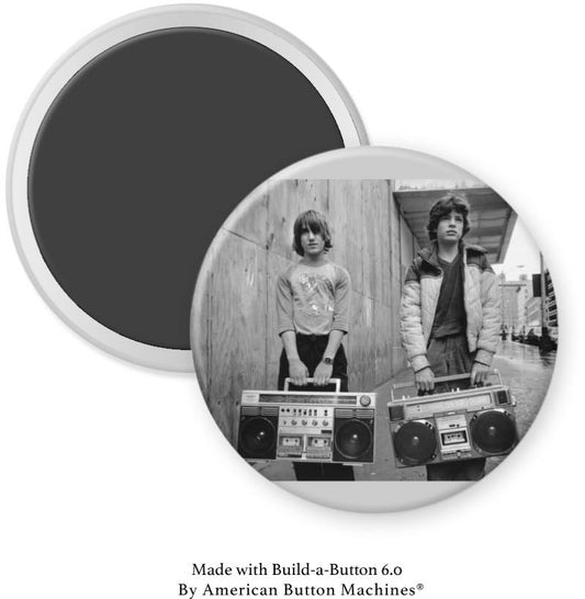 Boys Two Large Boomboxes Magnet - Magnets and Memories