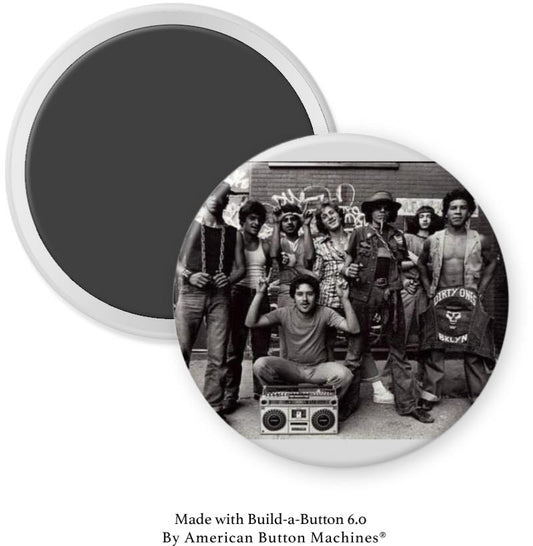 Brooklyn Gang with Boombox Magnet - Magnets and Memories