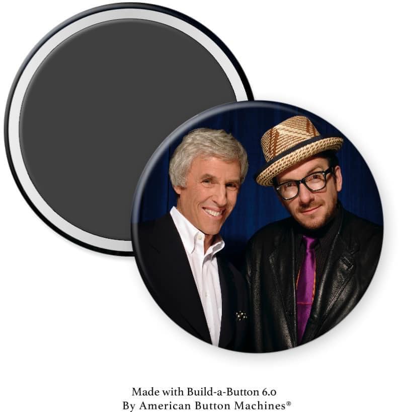 Burt Bacharach and Elvis Costello Magnet - Magnets and Memories