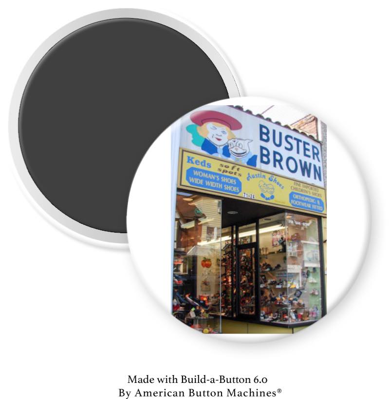 Buster Brown Shoes Magnet - Magnets and Memories