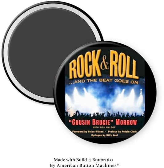 Cousin Brucie “Rock & Roll and the Beat Goes On” Magnet - Magnets and Memories