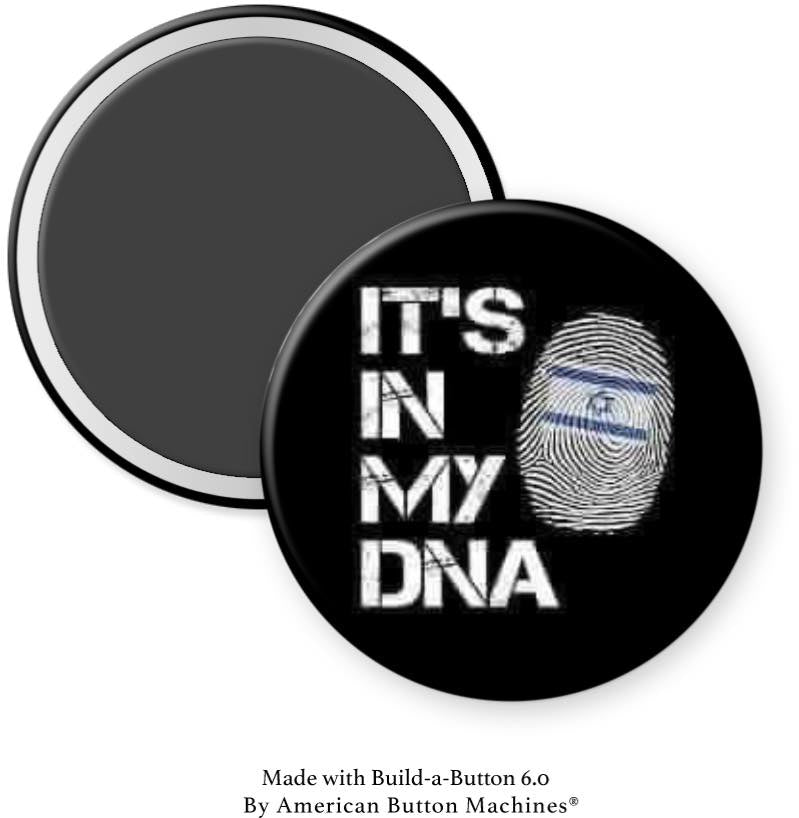 Israel “It's In My DNA” Magnet - Magnets and Memories