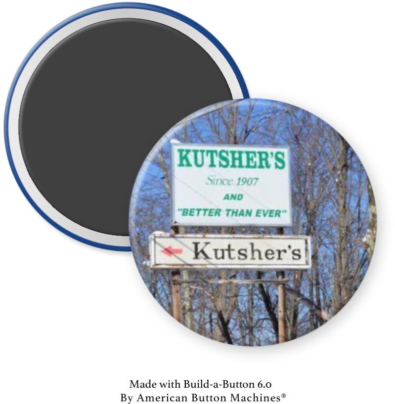 Kutsher's Road Sign Since 1907 Magnet - Magnets and Memories