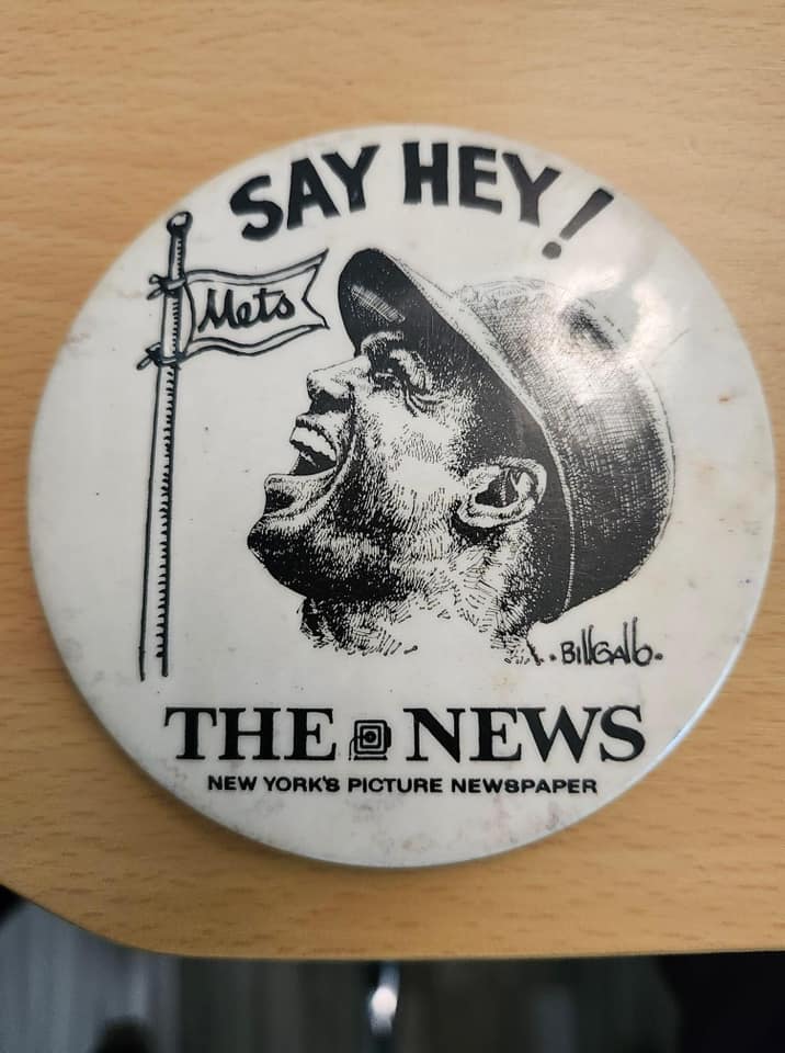 Mets “Say Hey!” Magnet - Magnets and Memories