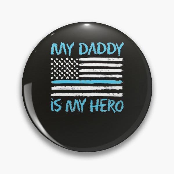 My Daddy is My Hero U.S. Flag Magnet - Magnets and Memories
