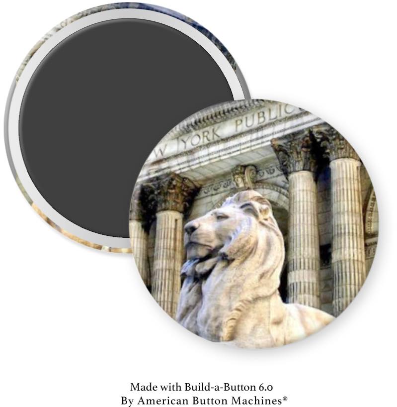 New York Public Library Magnet - Magnets and Memories