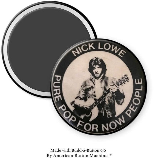 Nick Lowe Pure Pop For Now People Magnet - Magnets and Memories