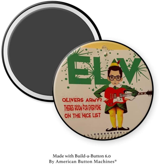 Olivers Army Album with Elvis Costello Magnet - Magnets and Memories