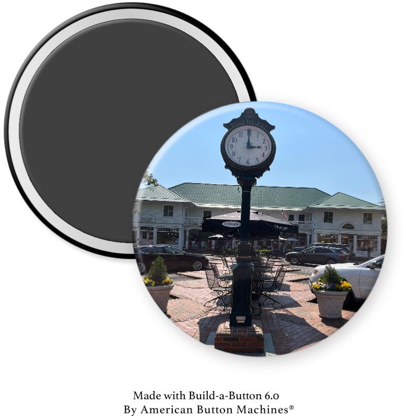 Pinehurst Village Center Magnet - Magnets and Memories