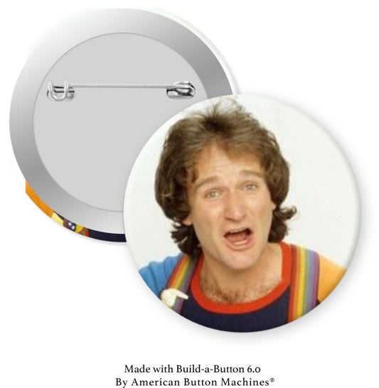 Robin Williams as Mork Pinback - Magnets and Memories