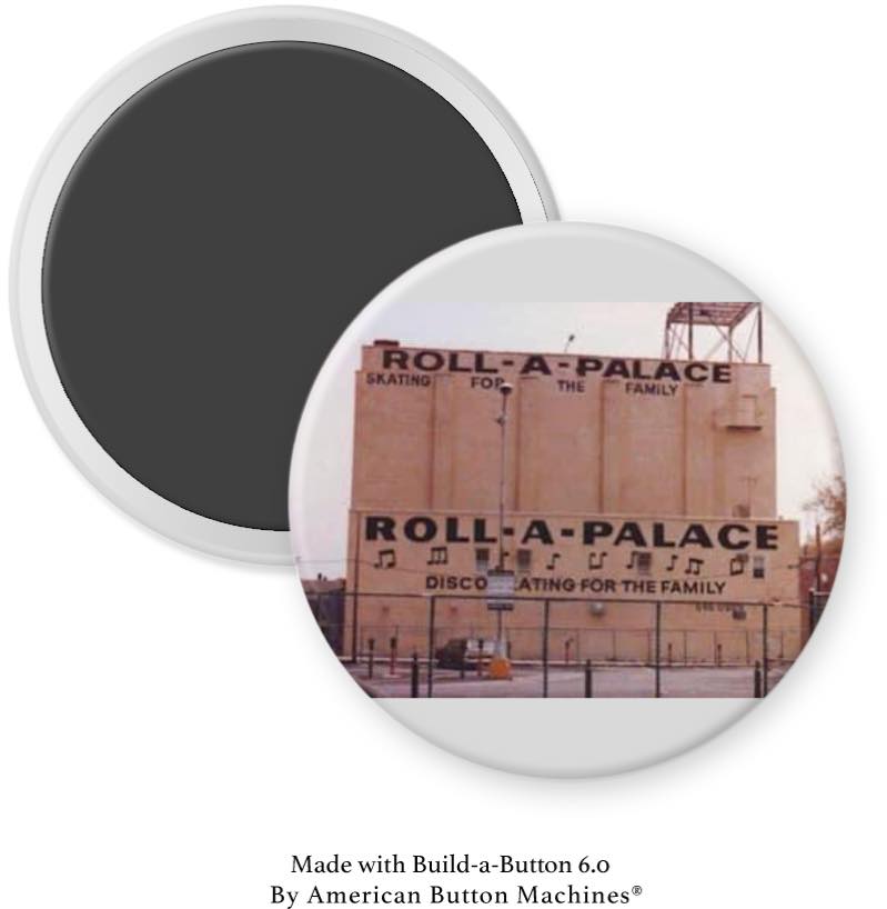 Roll - a - Palace Disco Skating in Brooklyn Magnet - Magnets and Memories
