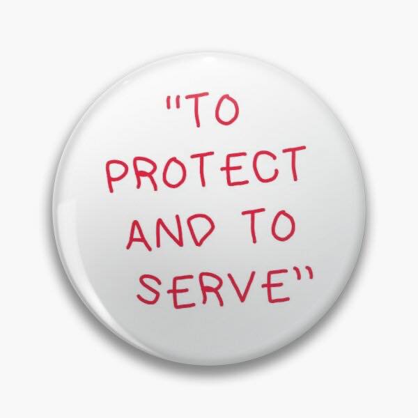 To Protect and To Serve Police Magnet - Magnets and Memories
