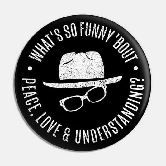 What's So Funny 'Bout Peace, Love, & Understanding Elvis Costello Magnet - Magnets and Memories