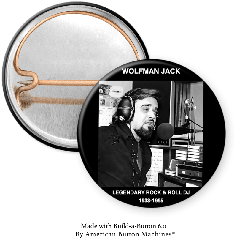 Wolfman Jack DJ Pinback - Magnets and Memories