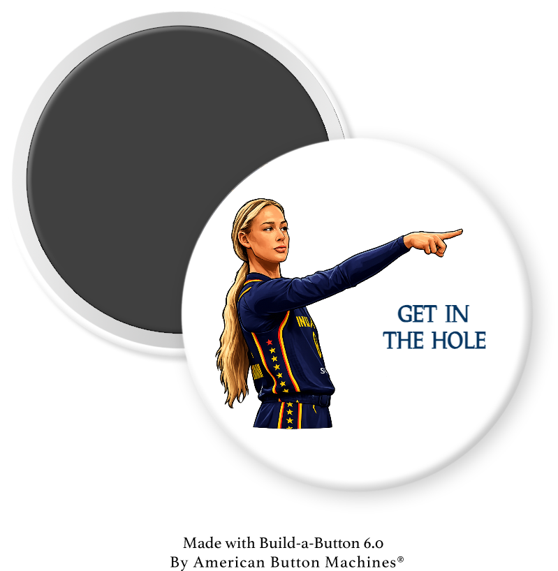 Get in the Hole Sophie C Points at air