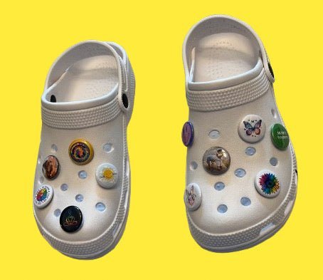 Customized Shoe Charms (for Shoes with Holes (on top)) - Magnets and Memories