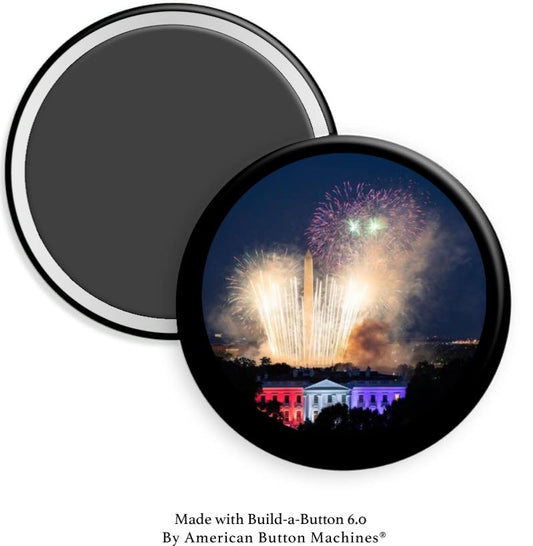 White House Fireworks Magnet - Magnets and Memories