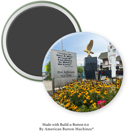 I Like to See A Man Proud of the Place in Which He Lives  (A Lincoln) - Magnets and Memories 