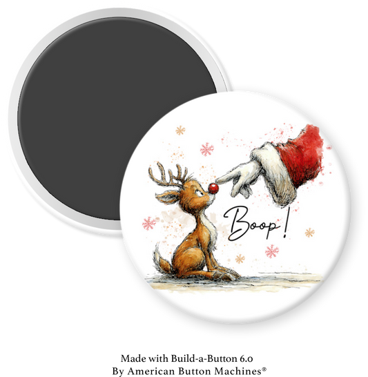 Santa Boops his Reindeer